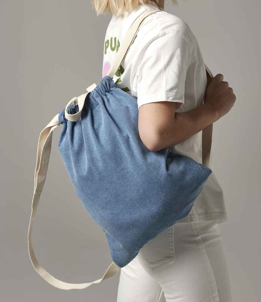 BagBase Denim Gymsac - Light Denim