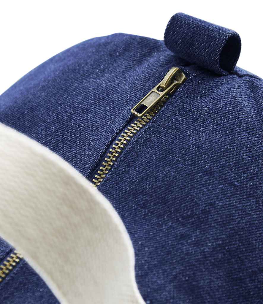 BagBase Denim Barrel Bag - Denim Blue