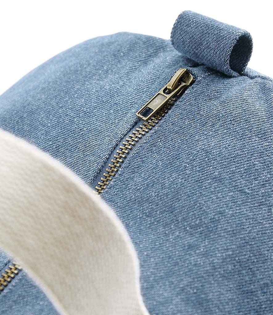 BagBase Denim Barrel Bag - Light Denim