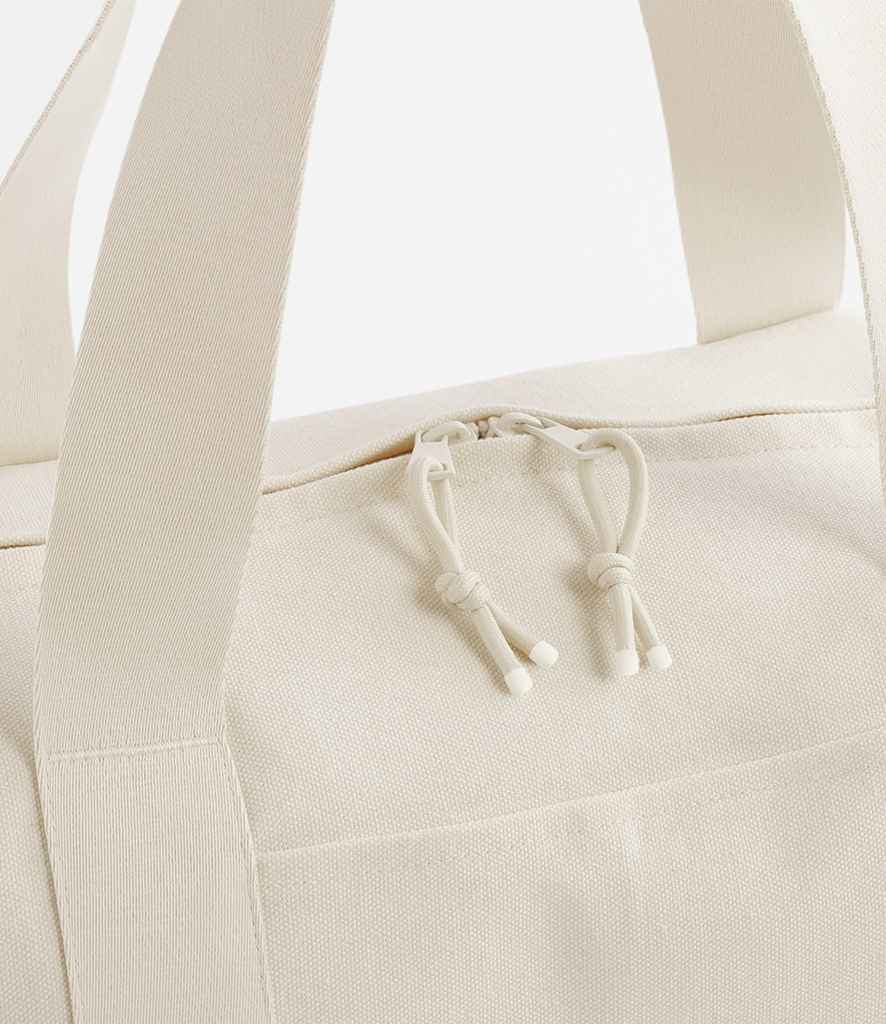 BagBase Edit Canvas Duffle - Natural/Natural
