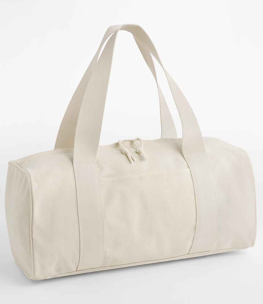 BagBase Edit Canvas Duffle - Natural/Natural