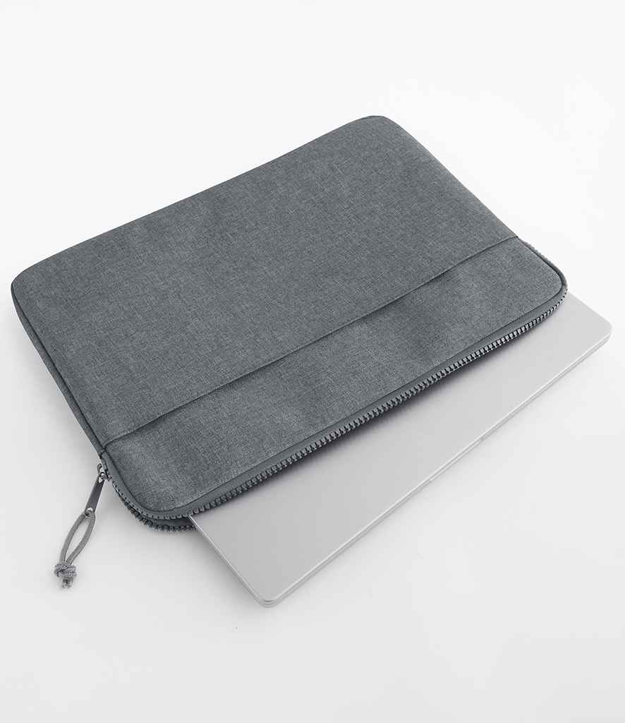 BagBase Essential 15" Laptop Case - Grey Marl