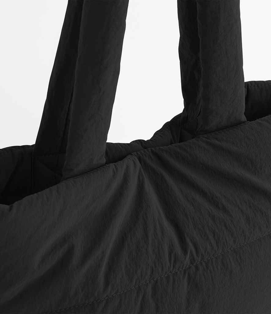 BagBase Quilted Tote Bag - Black