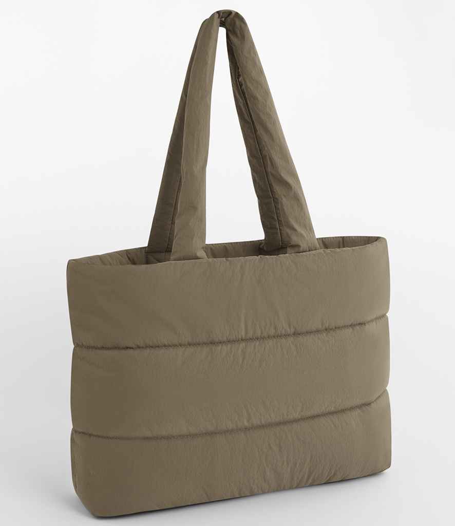 BagBase Quilted Tote Bag - Earthy Green