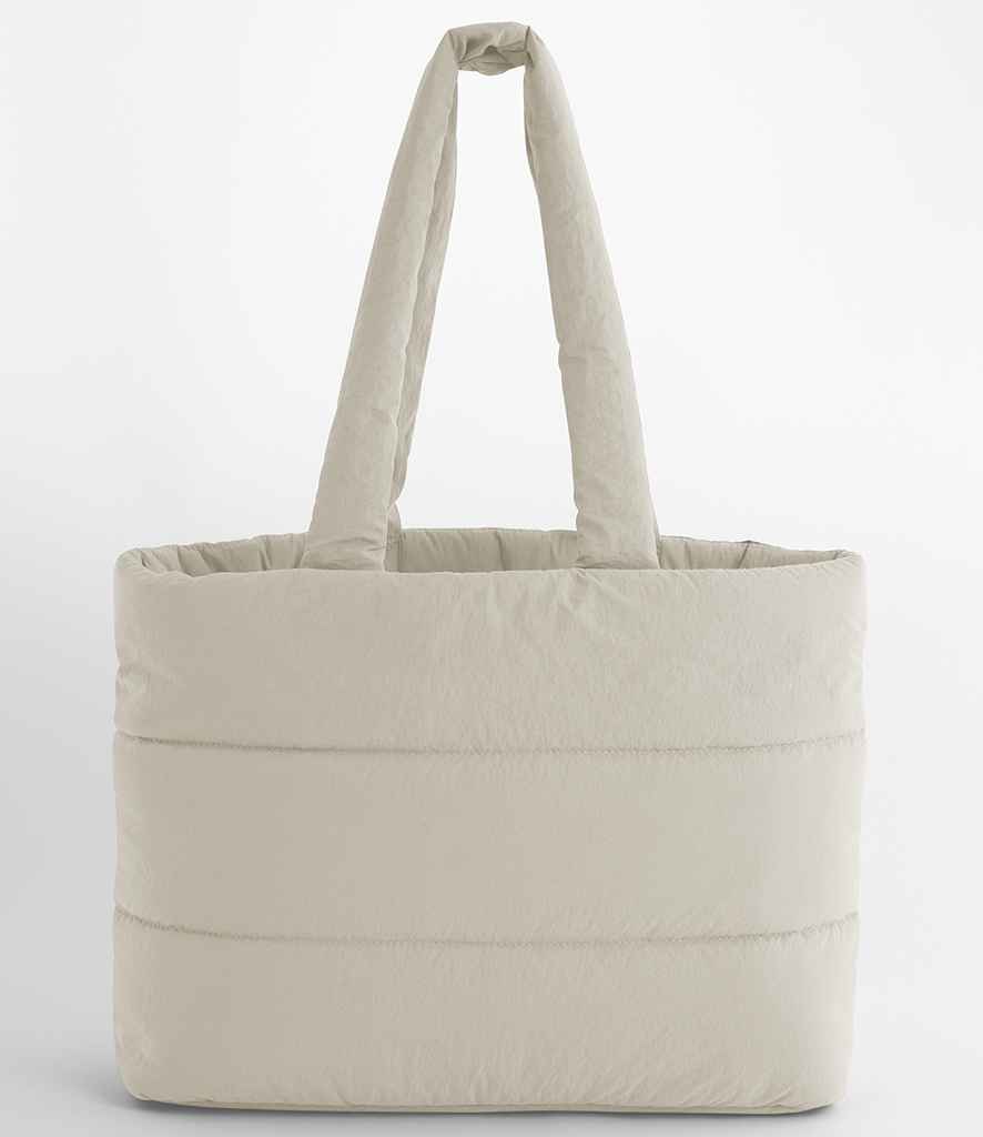 BagBase Quilted Tote Bag - Natural Stone