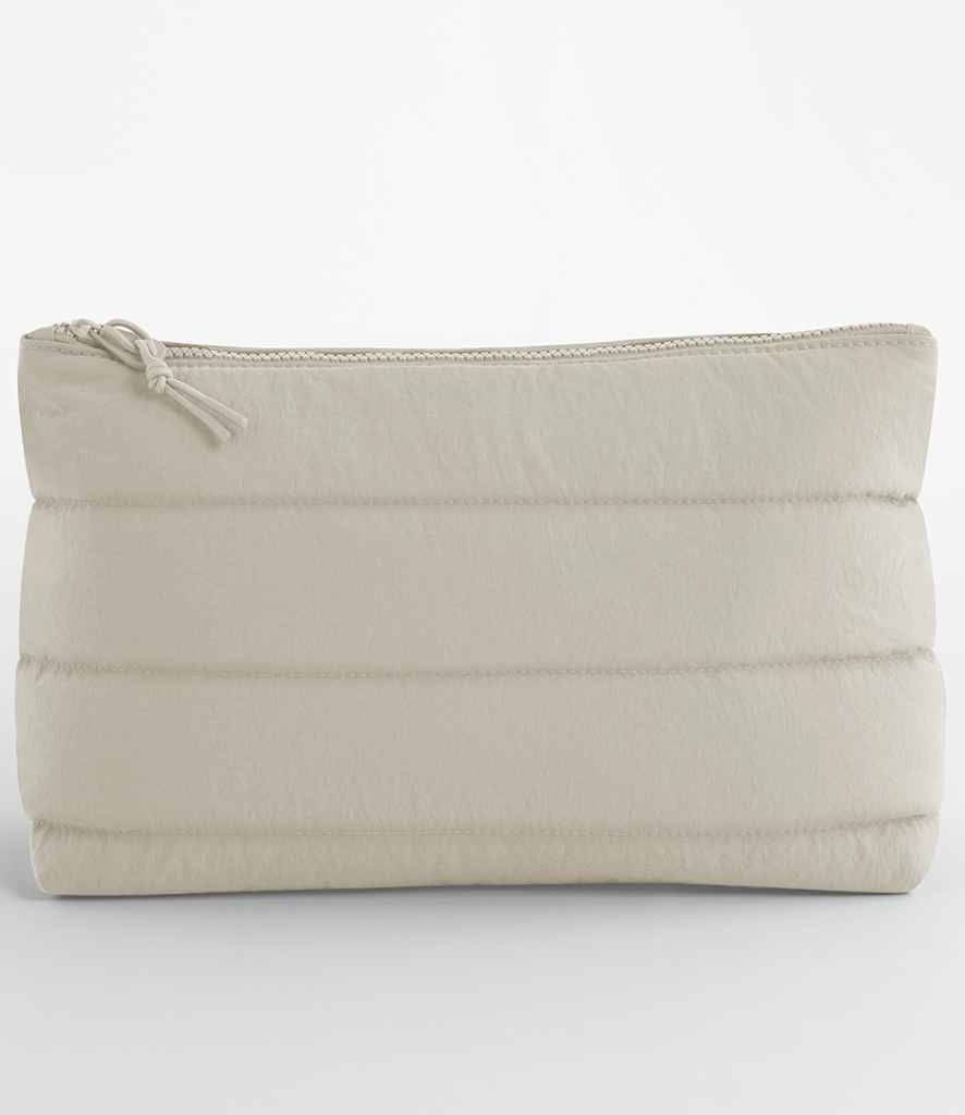 BagBase Quilted Accessory Case - Natural Stone