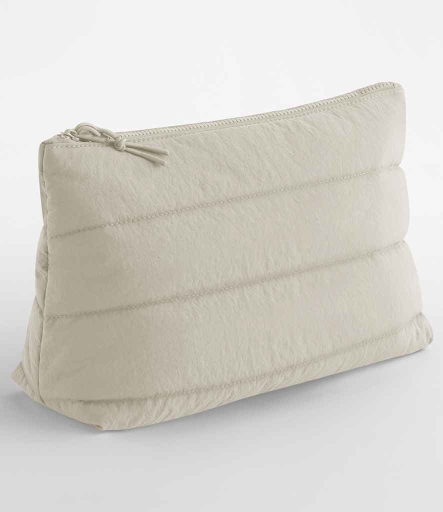 BagBase Quilted Accessory Case - Natural Stone