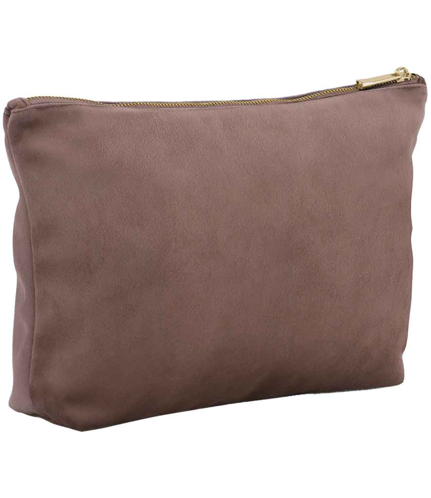 BagBase Velvet Accessory Bag - Rose Quartz
