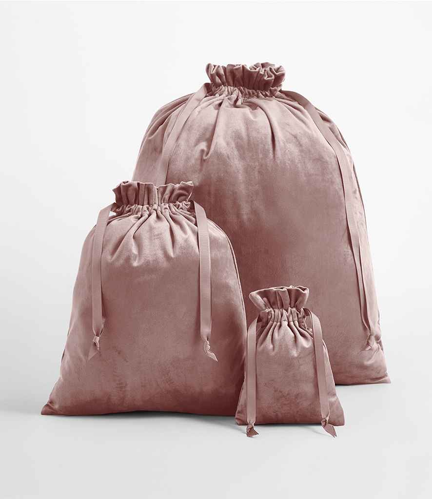 BagBase Velvet Gift Bag - Rose Quartz