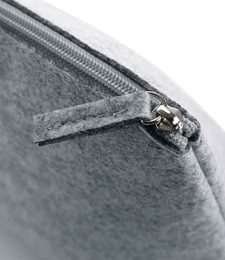 BagBase Felt Accessory Bag - Grey Melange