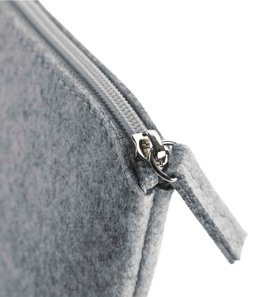 BagBase Felt Accessory Pouch - Grey Melange