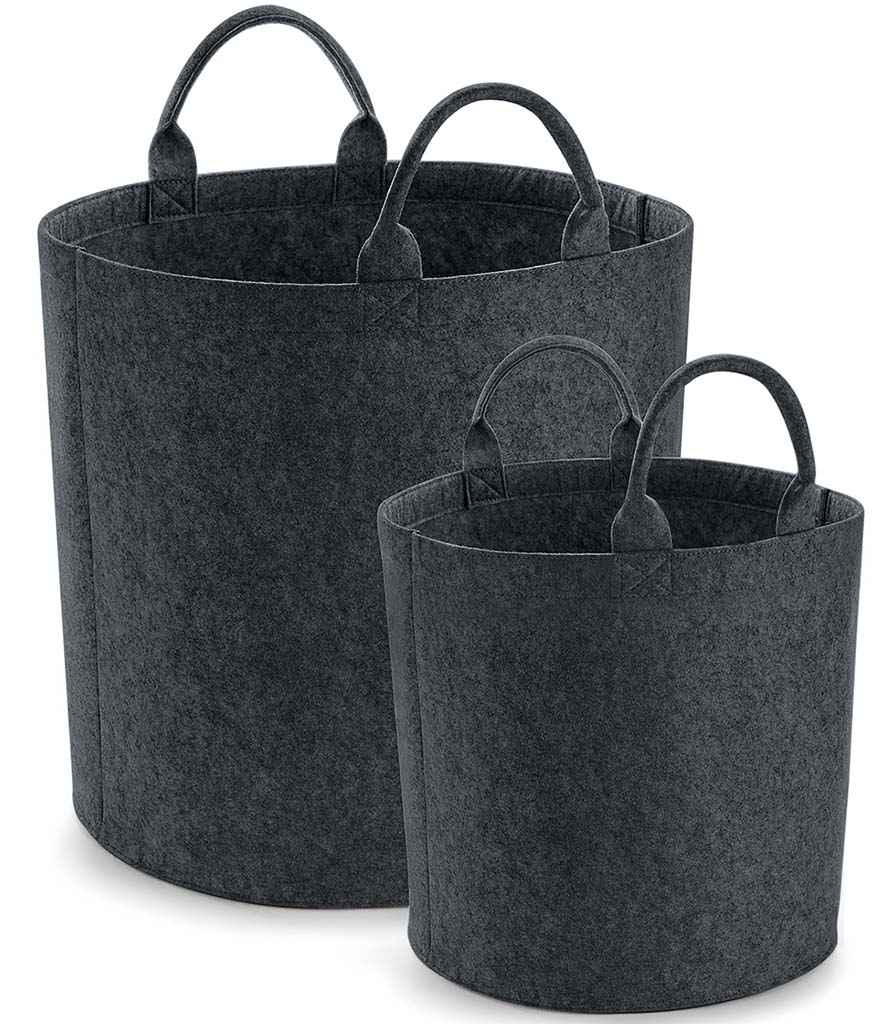 BagBase Felt Trug - Charcoal Melange