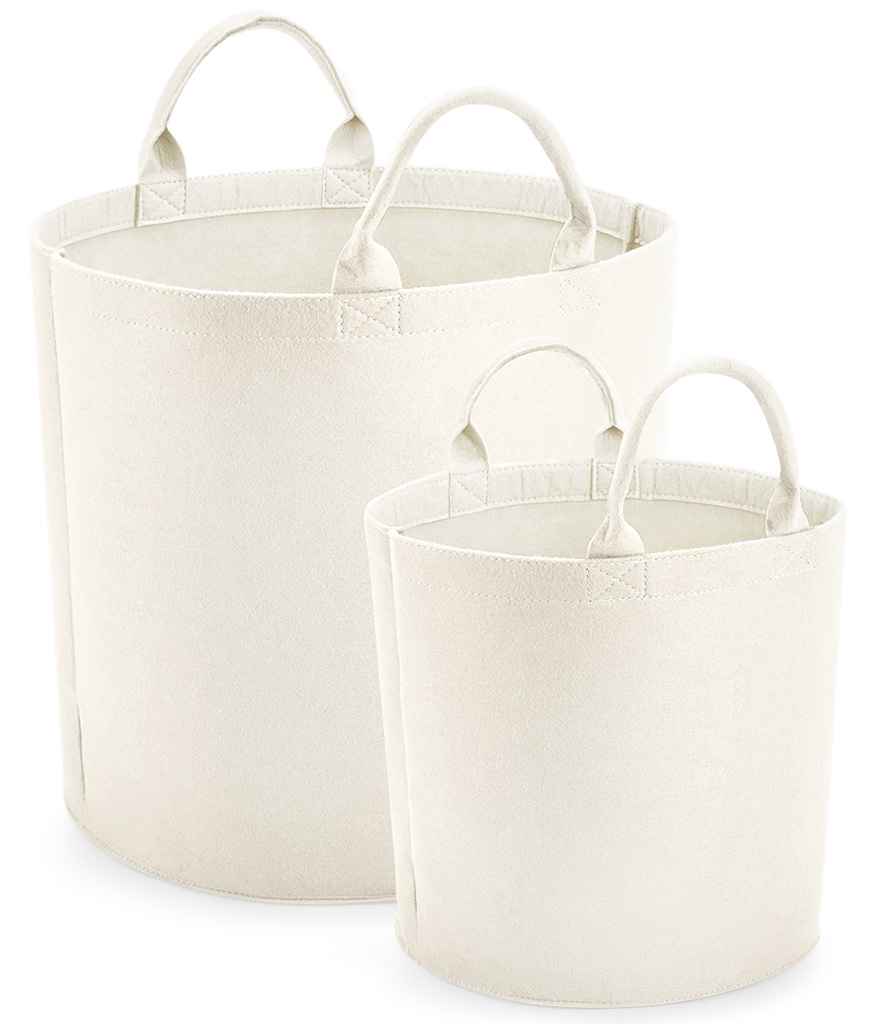 BagBase Felt Trug - Soft White