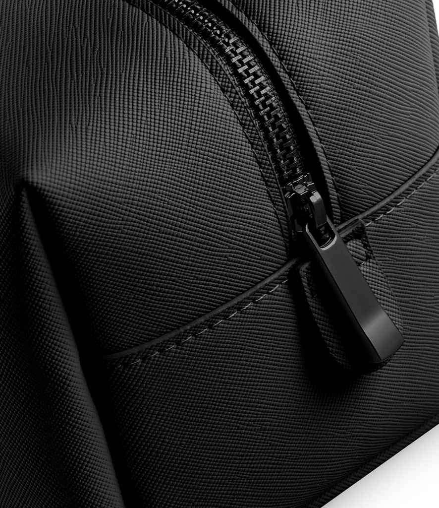 BagBase Boutique Toiletry/Accessory Case - Black/Black
