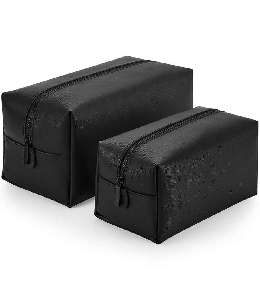 BagBase Boutique Toiletry/Accessory Case - Black/Black