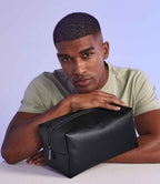 BagBase Boutique Toiletry/Accessory Case - Black/Black