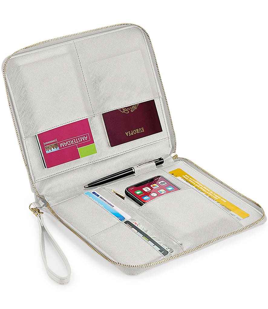 BagBase Boutique Travel/Tech Organiser - Soft Grey