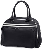 BagBase Retro Bowling Bag - Black/White