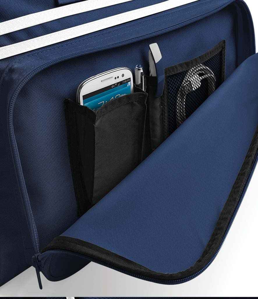 BagBase Retro Bowling Bag - French Navy/White