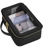 BagBase Boutique Clear Window Travel Case - Black