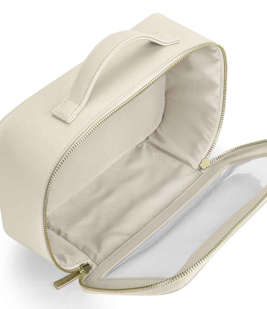 BagBase Boutique Clear Window Travel Case - Oyster