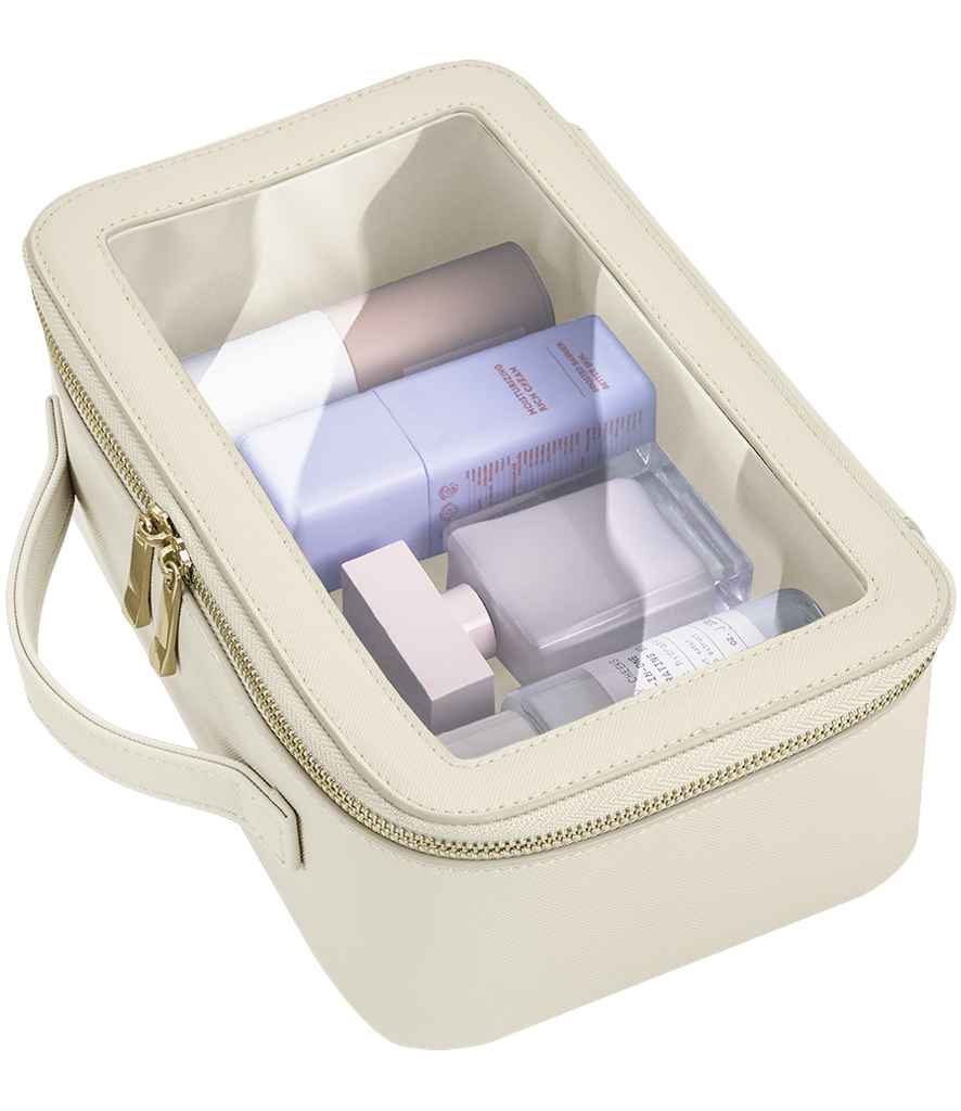 BagBase Boutique Clear Window Travel Case - Oyster