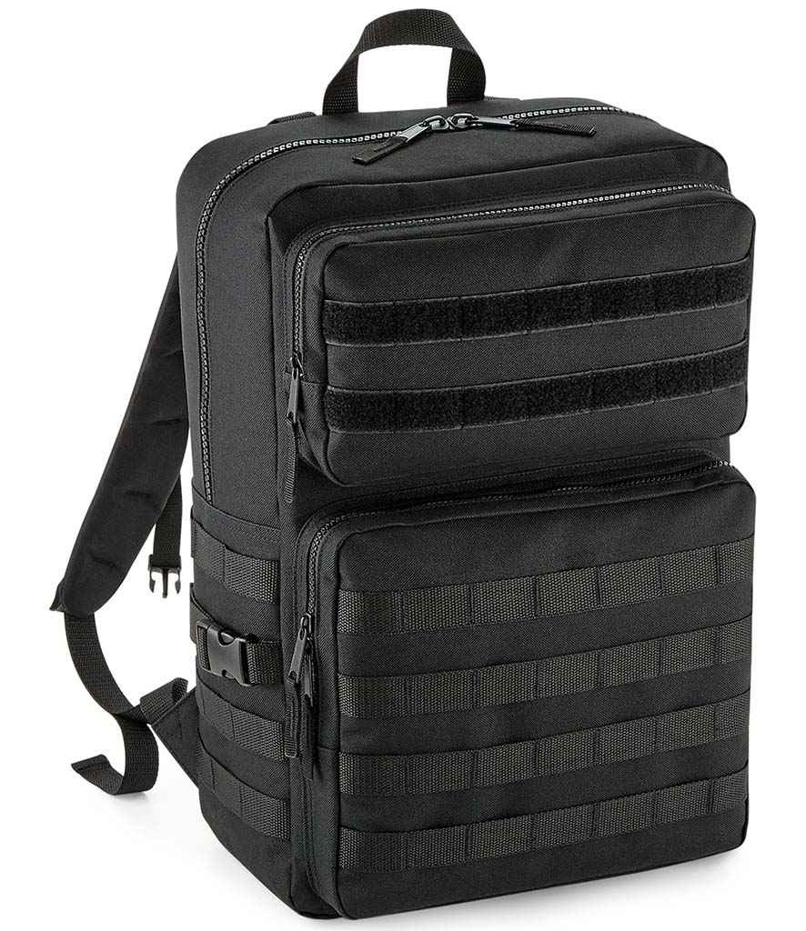 BagBase MOLLE Tactical Backpack - Black