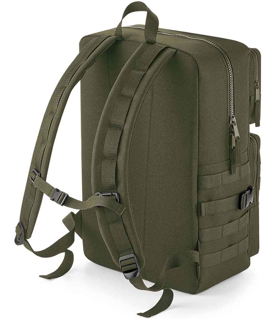 BagBase MOLLE Tactical Backpack - Military Green