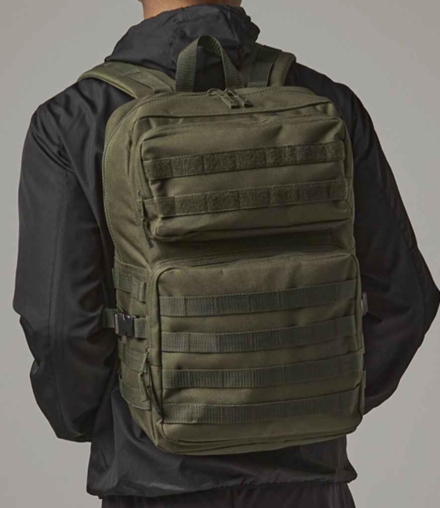 BagBase MOLLE Tactical Backpack - Military Green