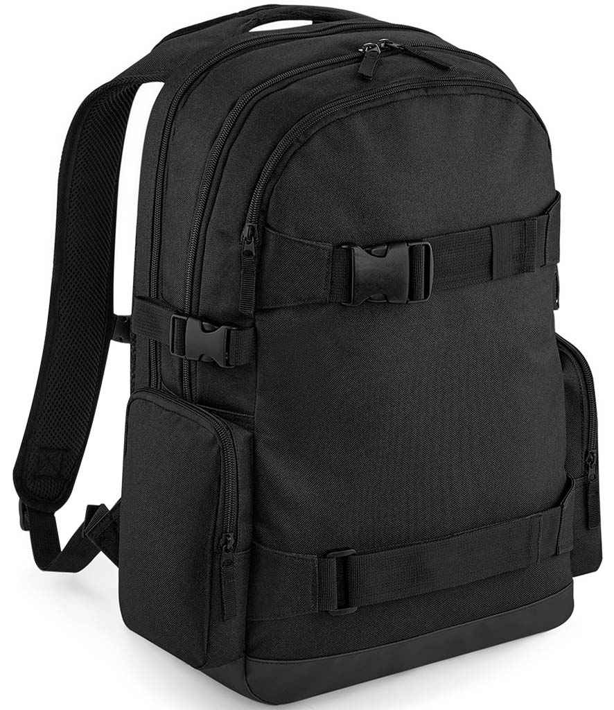 BagBase Old School Boardpack - Black