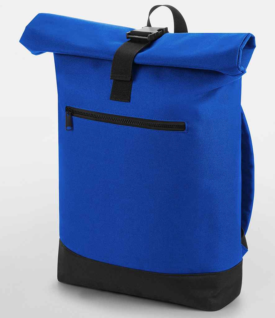 BagBase Roll-Top Backpack - Bright Royal