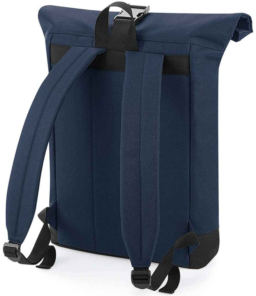 BagBase Roll-Top Backpack - French Navy