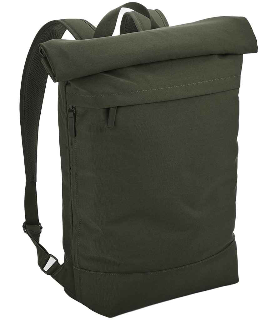 BagBase Simplicity Roll-Top Backpack - Pine Green