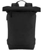 BagBase Simplicity Roll-Top Backpack Lite - Black