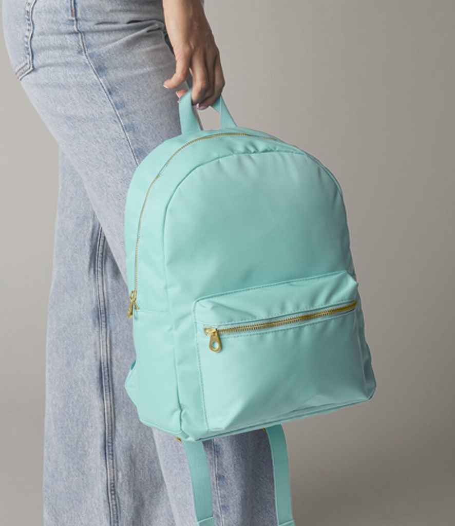 BagBase Sundae Mini Backpack - Mint Choc Chip