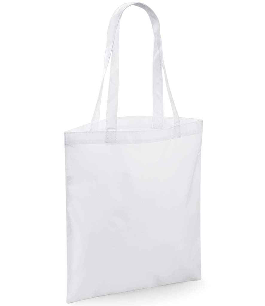 BagBase Sublimation Shopper - White