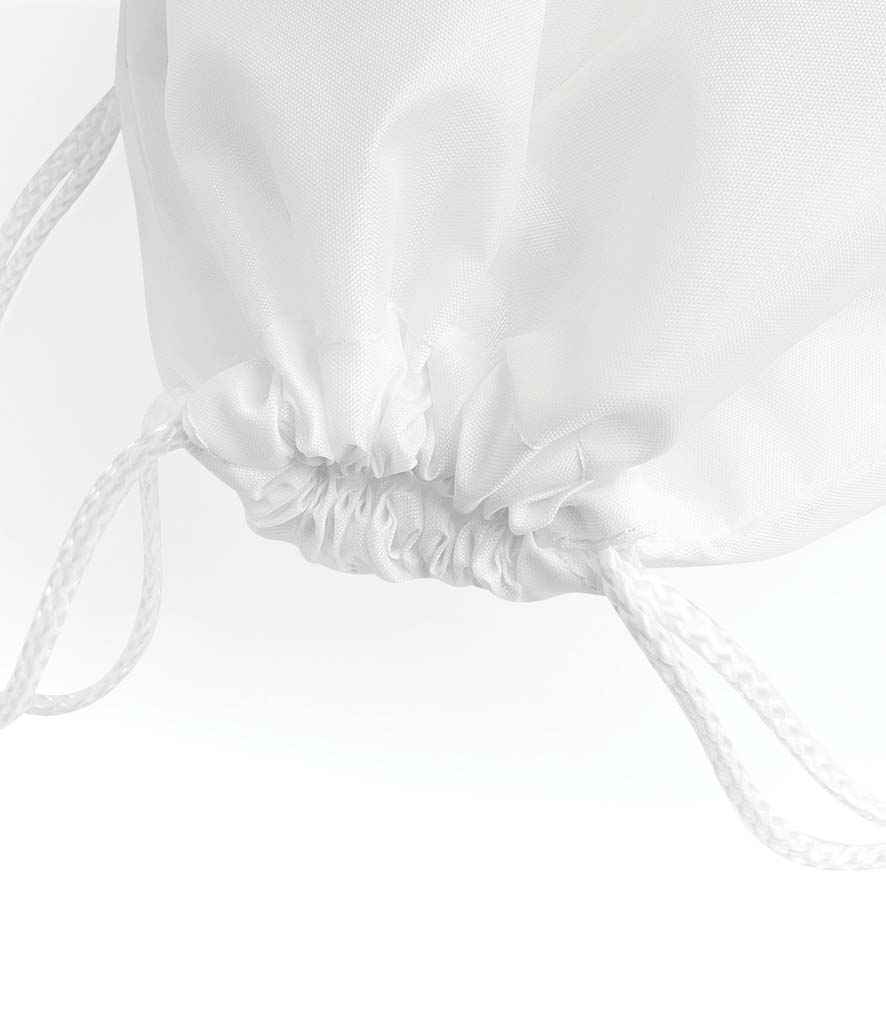 BagBase Sublimation Gymsac - White