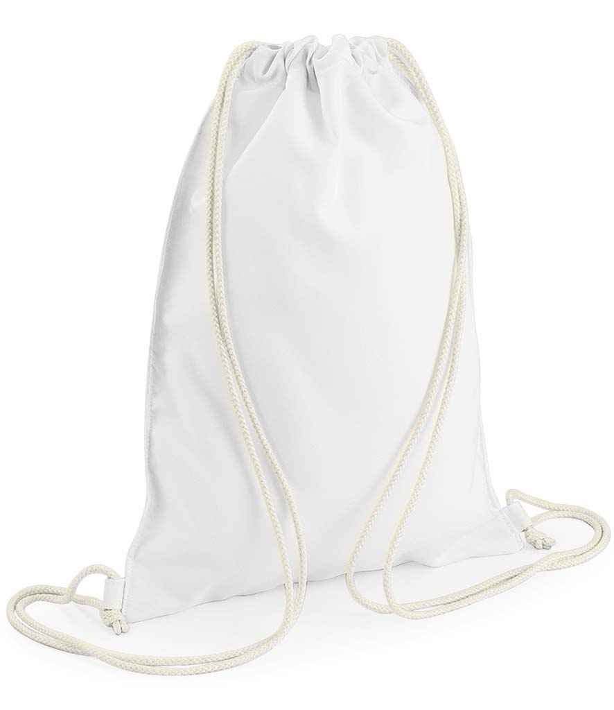 BagBase Sublimation Gymsac - White