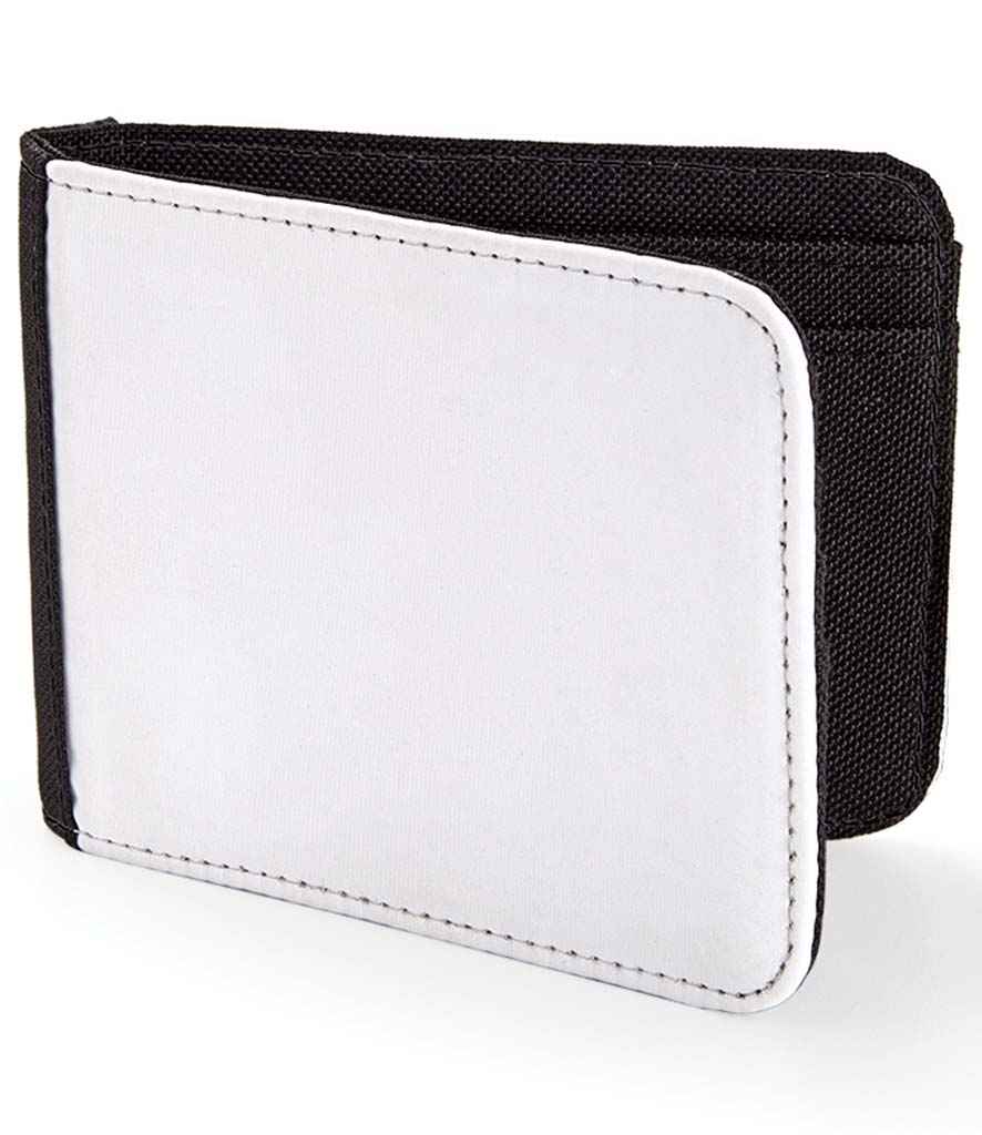 BagBase Sublimation Wallet - Black