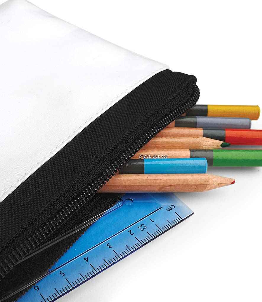 BagBase Sublimation Pencil Case - Black