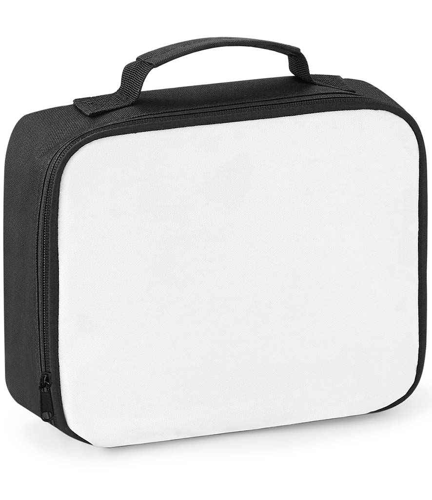 BagBase Sublimation Lunch Cooler Bag - Black