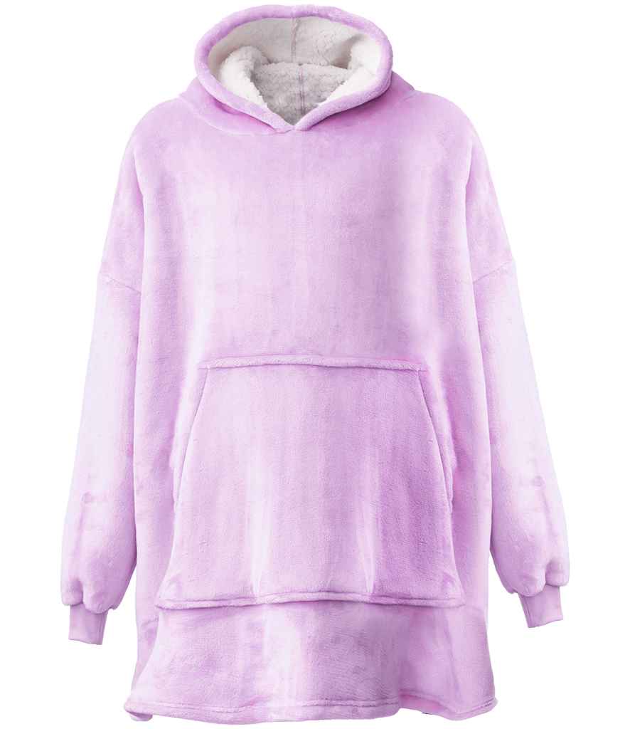 Brand Lab Oversized Hooded Blanket - Digital Lavender