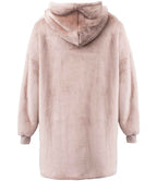 Brand Lab Oversized Hooded Blanket - Nude