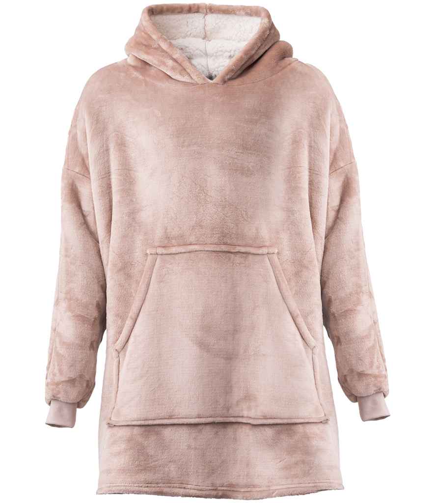 Brand Lab Oversized Hooded Blanket - Nude