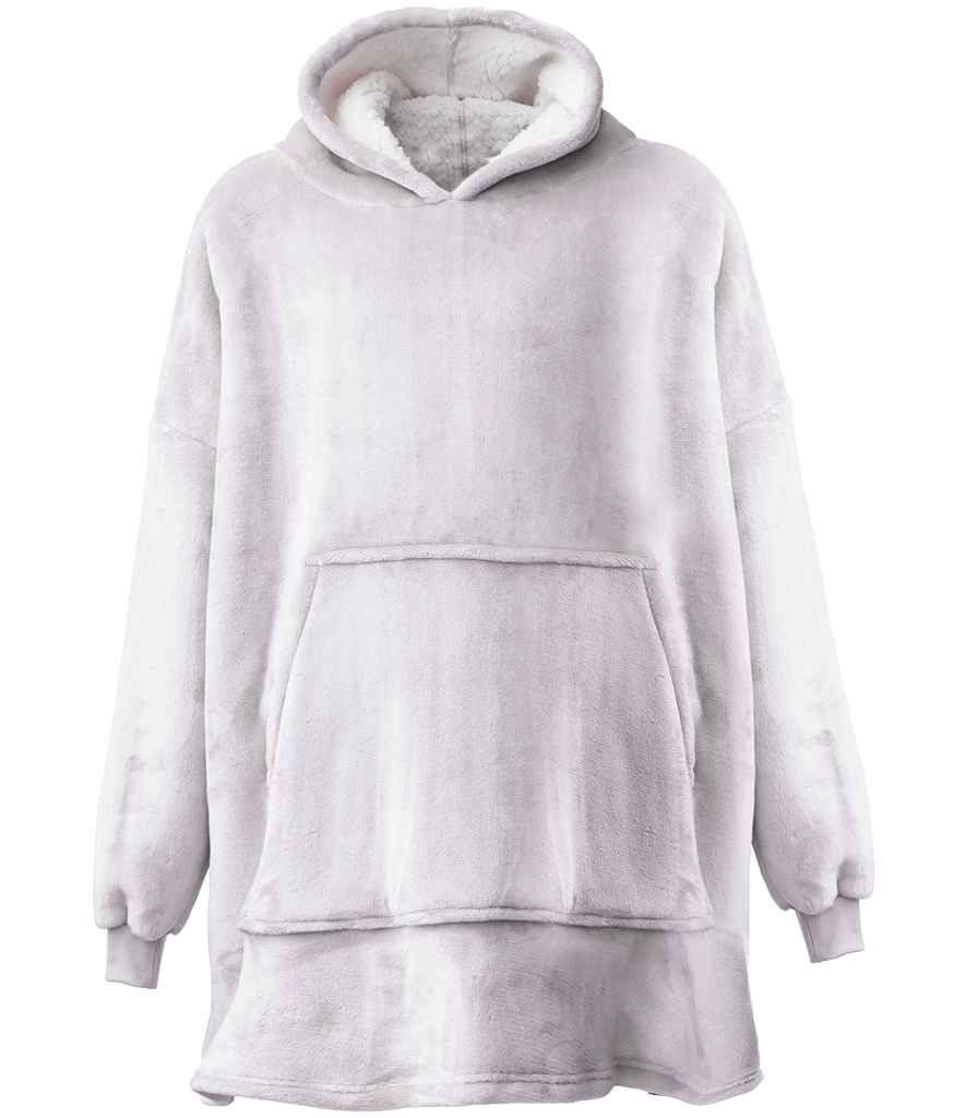 Brand Lab Oversized Hooded Blanket - Silver Grey