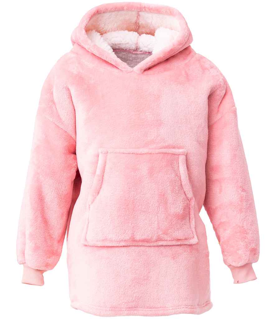 Brand Lab Kids Oversized Hooded Blanket - Blush Pink