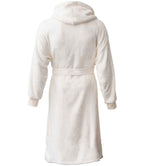 Brand Lab Unisex Hooded Cuffed Robe - Cream
