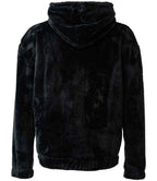 Brand Lab Unisex Fluffy Fleece Hoodie - Black