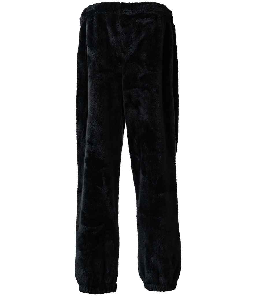 Brand Lab Unisex Fluffy Fleece Joggers - Black