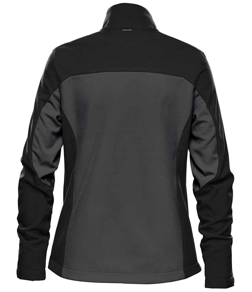 Stormtech Ladies Cascades Soft Shell Jacket - Dolphin/Black